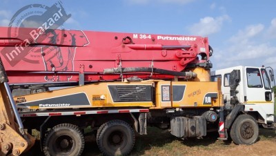 1970 model Used Ashok Leyland TRUCK-MOUNTED CONCRETE PUMP M36-4 Boom Placer for sale in indore by owners online at best price, Product ID: 449475, Image 2- Infra Bazaar